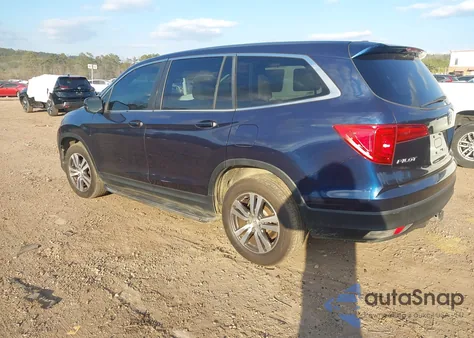 2017 Honda Pilot Ex-L из США, поврежденный, VIN 5FNYF5H76HB003546